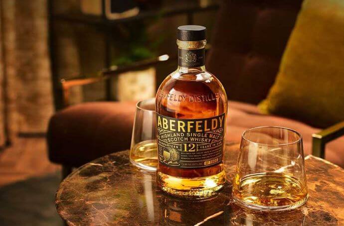 aberfeldy 12yo ze szklankami